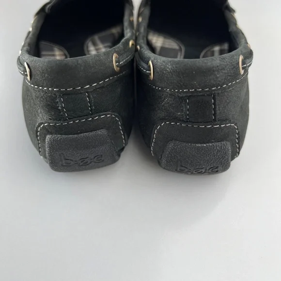B.Ø.C Born Women's Black Leather Loafer size 7.5M - Picture 4 of 8